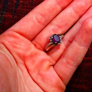 Amethyst ring